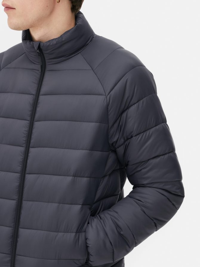 Essential Funnel Neck Puffer Jacket - Image 3