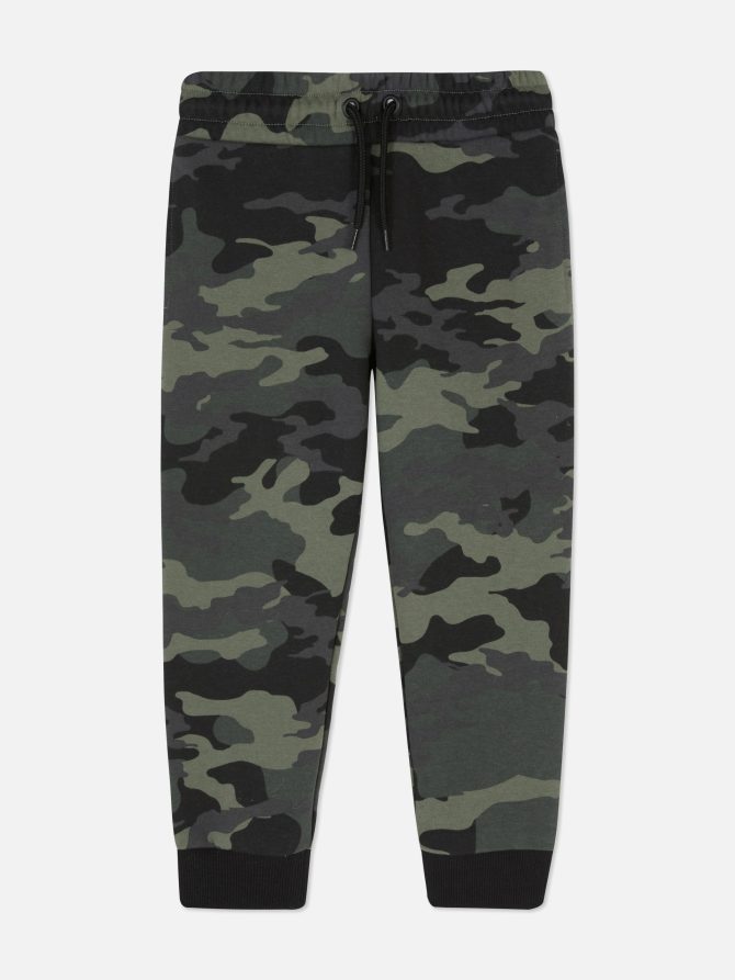 Camo Drawstring Joggers