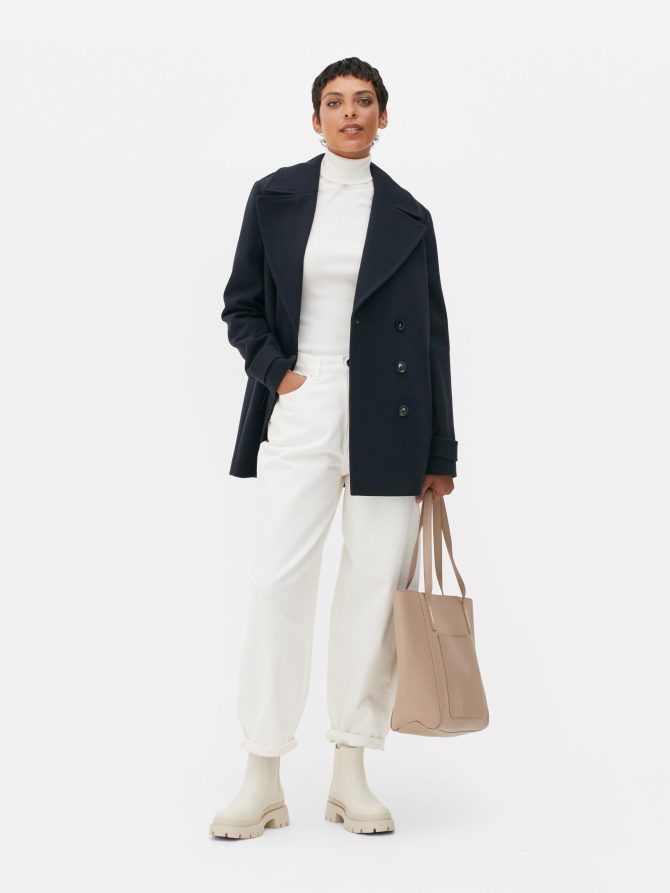 Double-Breasted Pea Coat
