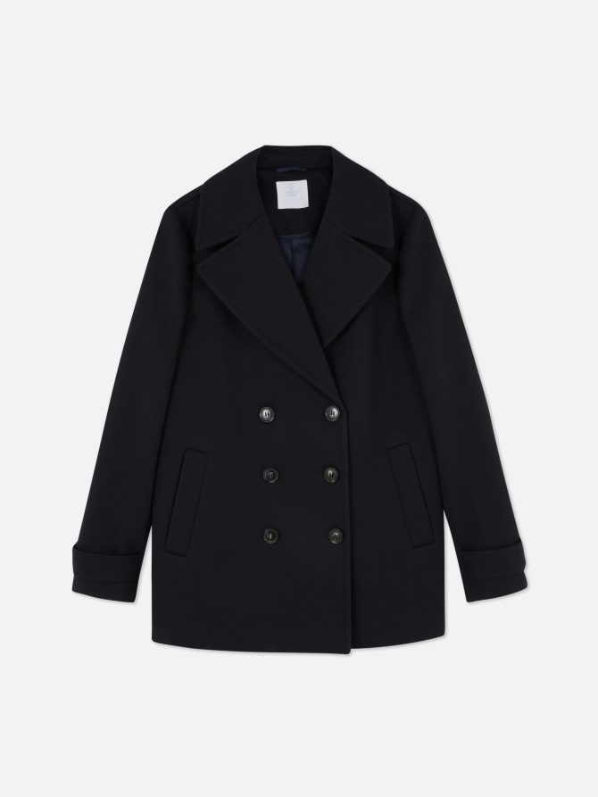 Double-Breasted Pea Coat - Image 5