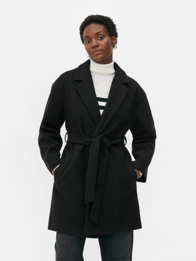Belted Wrap Coat - Image 2