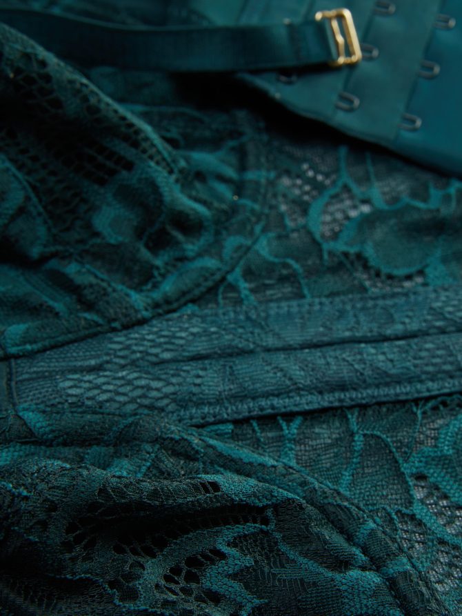 A-D Lace Bustier - Image 2