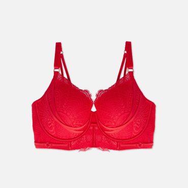 D-G Longline Lace Bra
