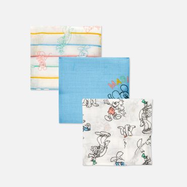 3pk Disney’s Mickey Mouse & Friends Burp Cloths