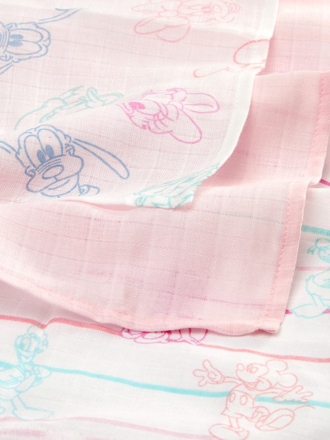 3pk Disney's Mickey Mouse & Friends Burp Cloths - Image 2
