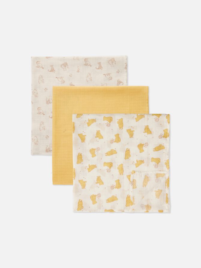 3-Pack Disney’s Winnie the Pooh Burp Cloths