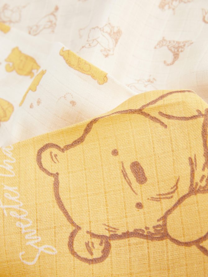 3-Pack Disney’s Winnie the Pooh Burp Cloths - Image 2