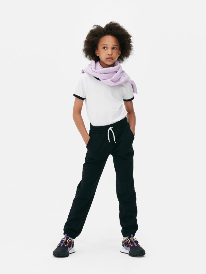 Stretch Waist Cuffed Joggers