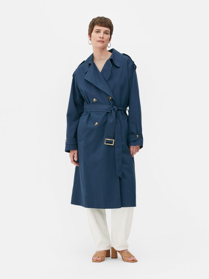 Cotton Rich Trench Coat - Image 2