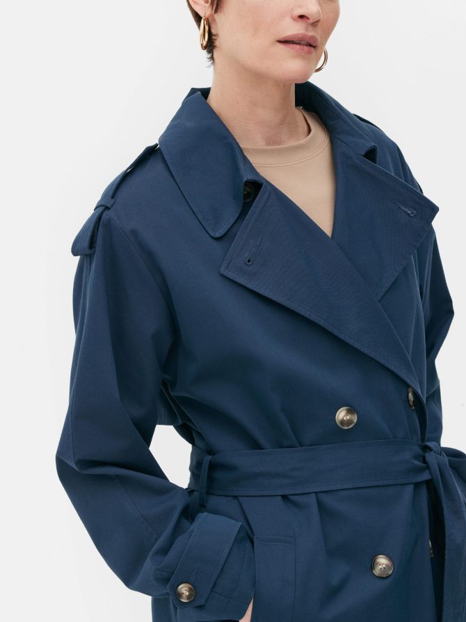 Cotton Rich Trench Coat - Image 3