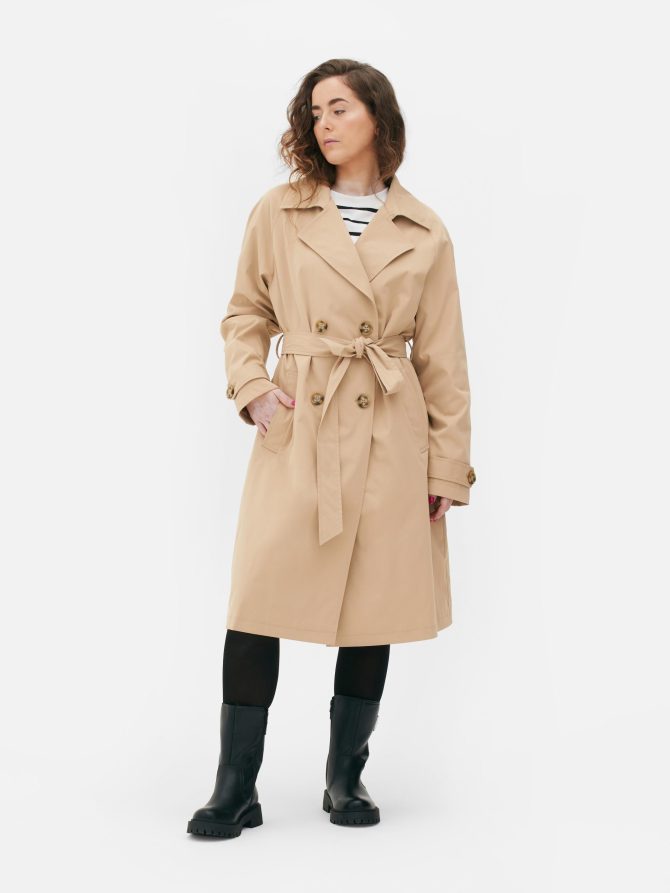 Essential Double Breasted Trench - Image 2