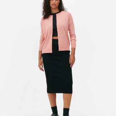 Crew Neck Cardigan