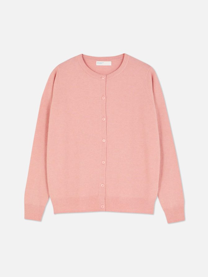 Crew Neck Cardigan - Image 5