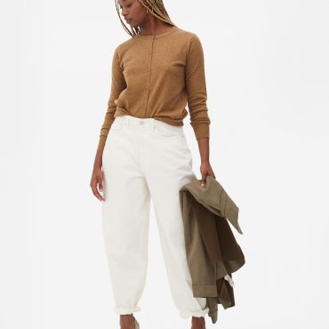 Crew Neck Cardigan
