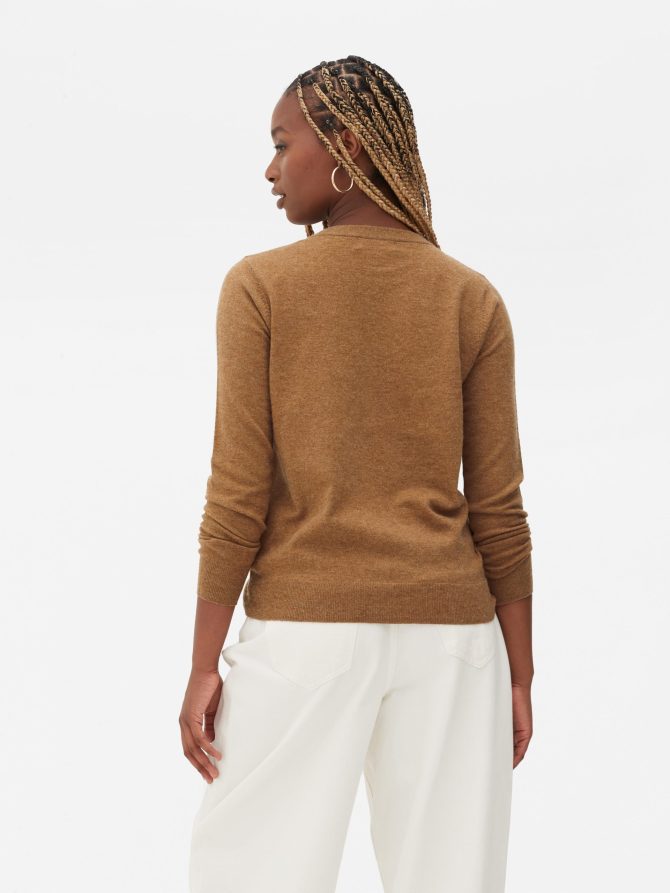 Crew Neck Cardigan - Image 4