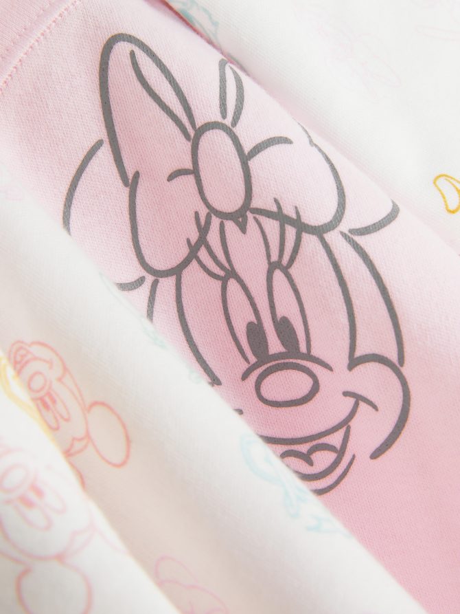Disney's Minnie Mouse Pastel Bodysuit and Pants Set - Image 5
