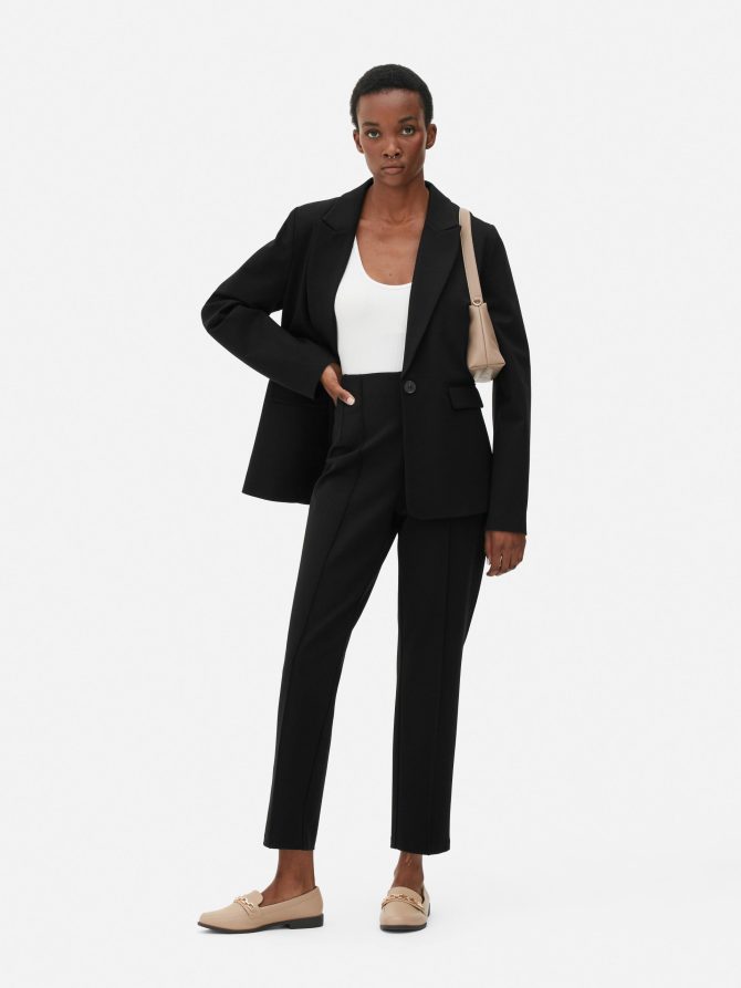 Ponte Tapered Pants