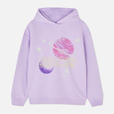 Printed Pullover Hoodie