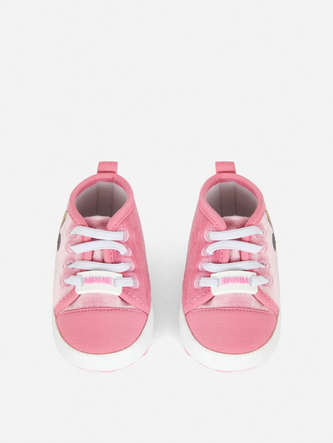 Disney’s Minnie Mouse Velvet High Tops - Image 2