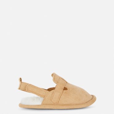 Faux Fur Lined Slippers