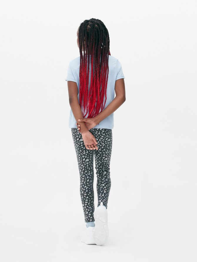 Leopard Cozy Leggings - Image 2