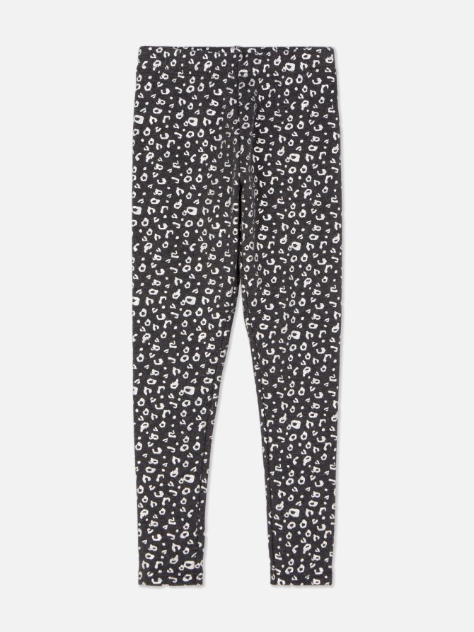 Leopard Cozy Leggings - Image 3