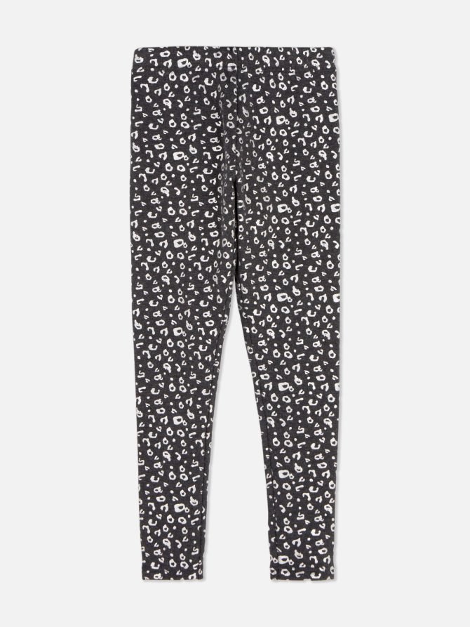 Leopard Cozy Leggings - Image 4