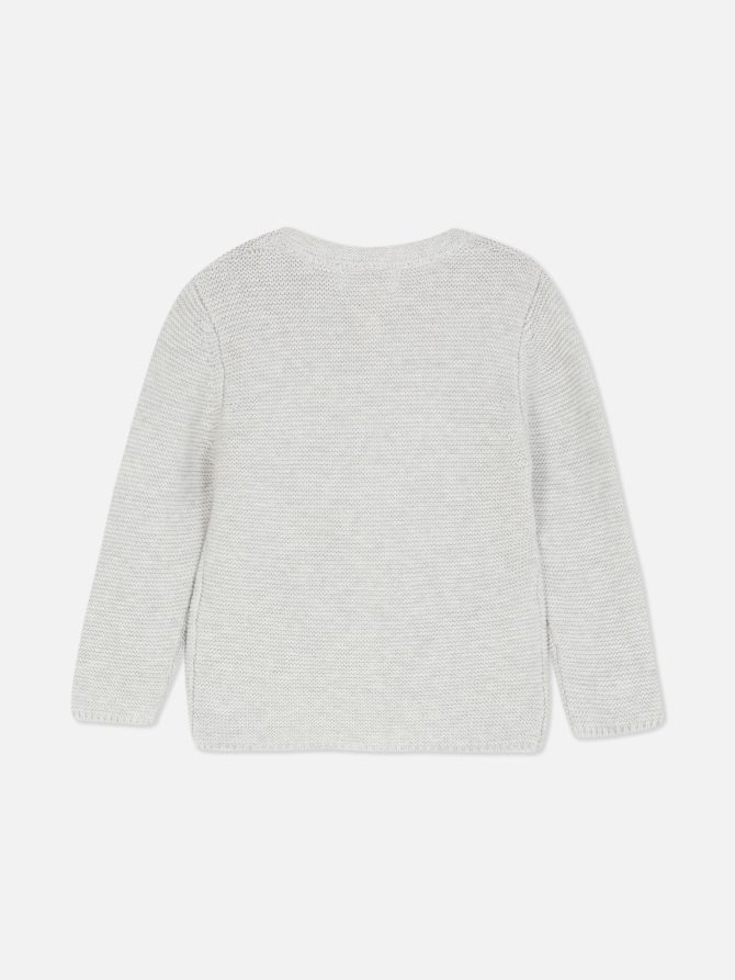 Textured Button-Up Cardigan - Image 2