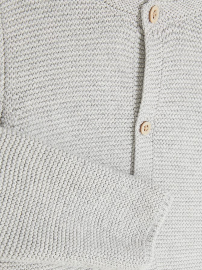 Textured Button-Up Cardigan - Image 3