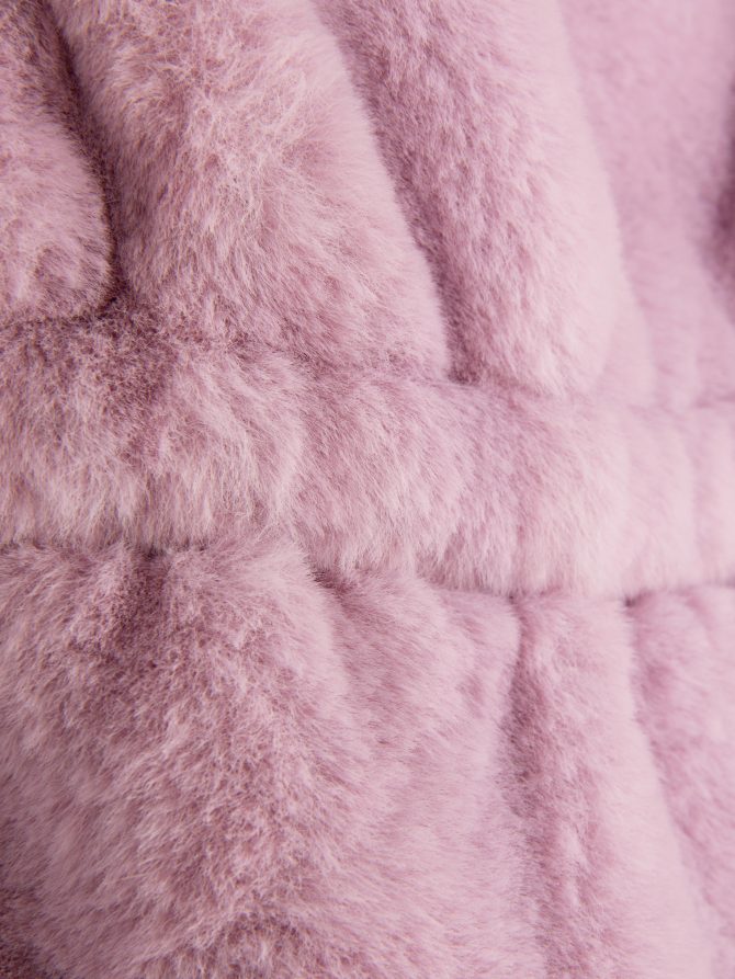 Faux Fur Hooded Vest - Image 5