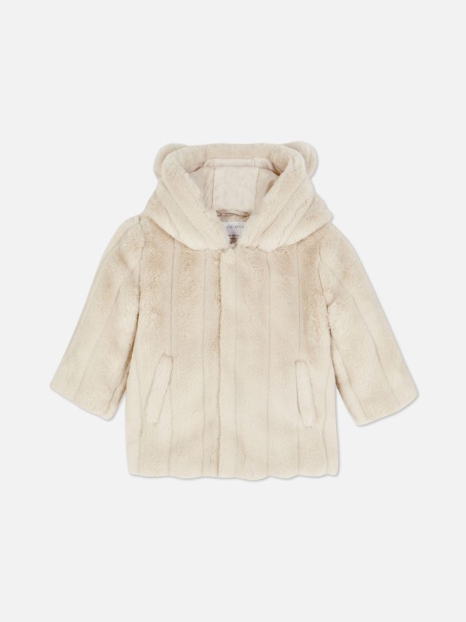 Faux Fur Coat - Image 3