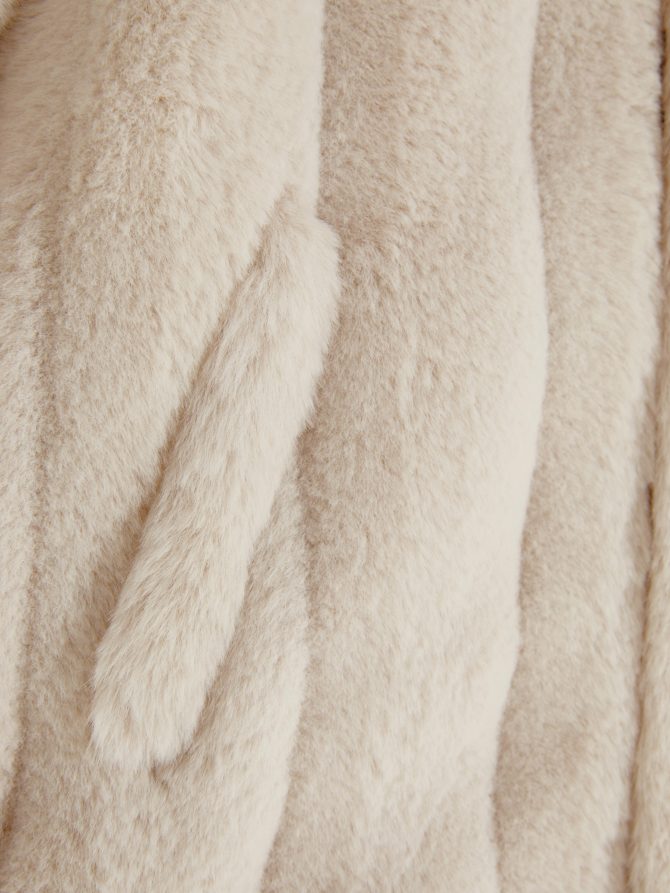 Faux Fur Coat - Image 5