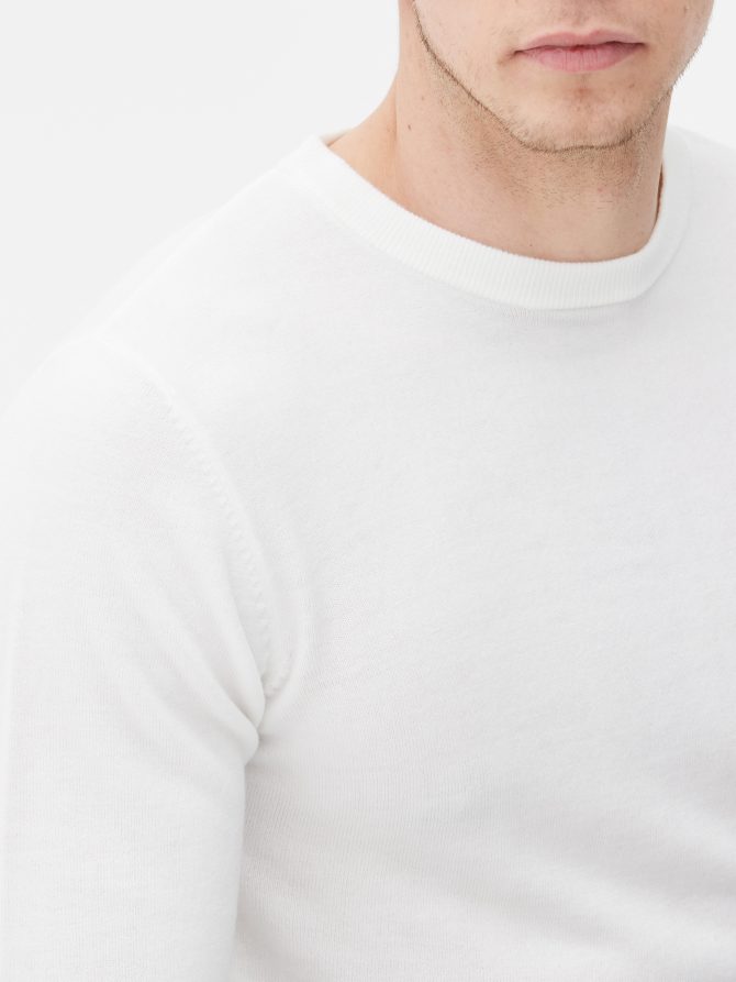 Essential Fine Knit Sweater - Image 3