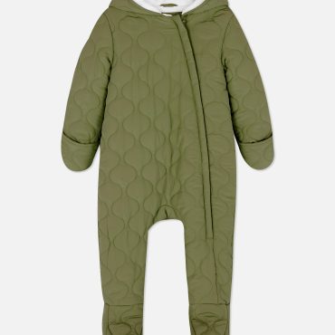 Quilted Zip Stroller Suit