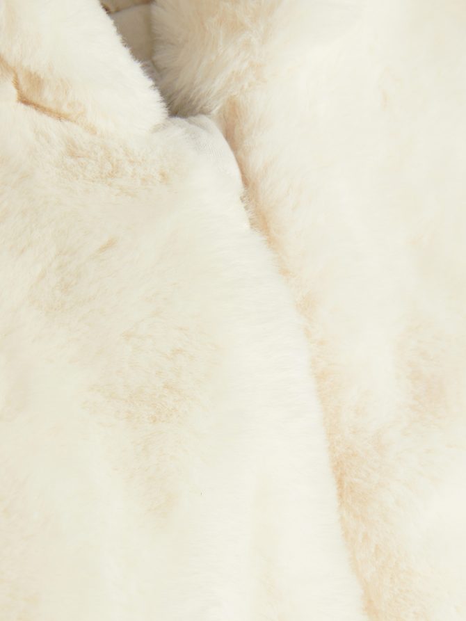 Faux Fur Hooded Vest - Image 3