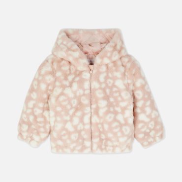 Faux Fur Hooded Jacket