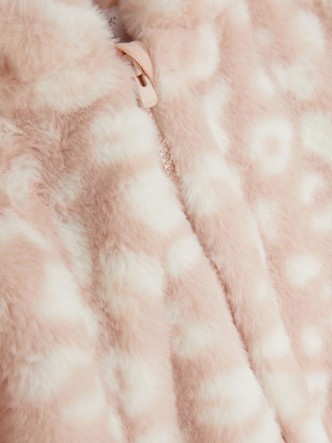 Faux Fur Hooded Jacket - Image 3