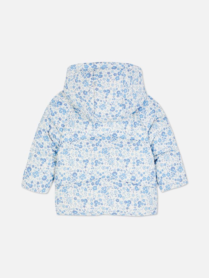 Ditsy Floral Padded Jacket - Image 2