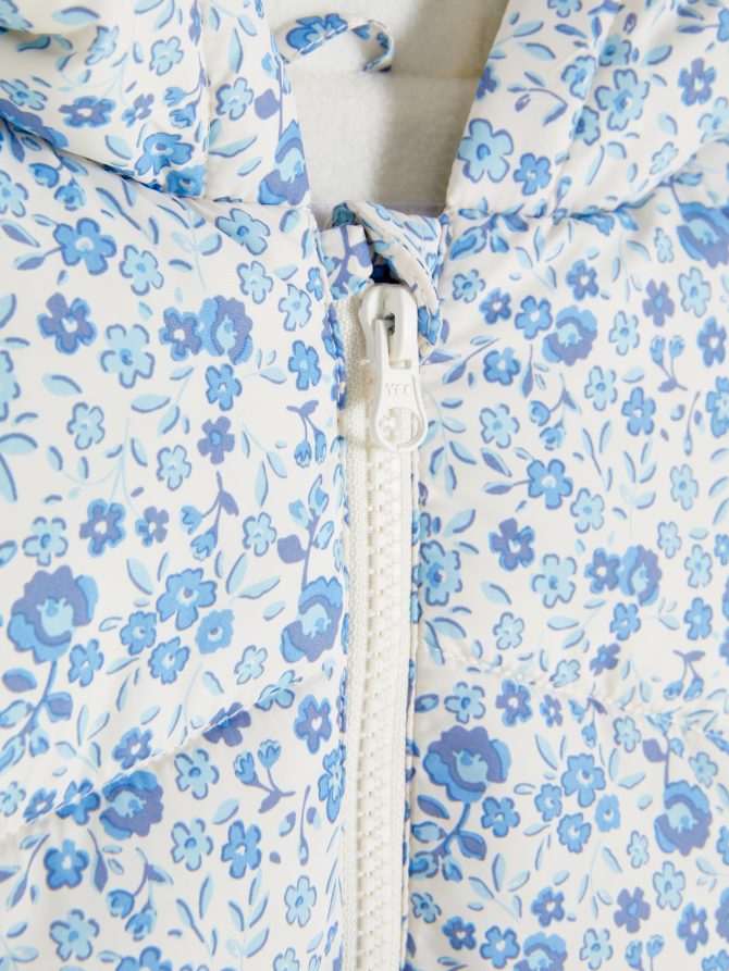 Ditsy Floral Padded Jacket - Image 3