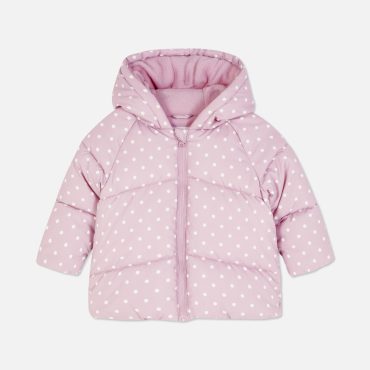 Polka Dot Padded Jacket