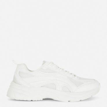 Mesh Panel Sneakers