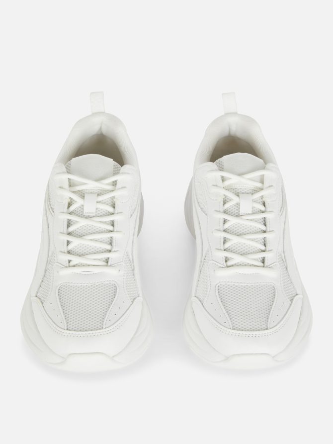 Mesh Panel Sneakers - Image 2