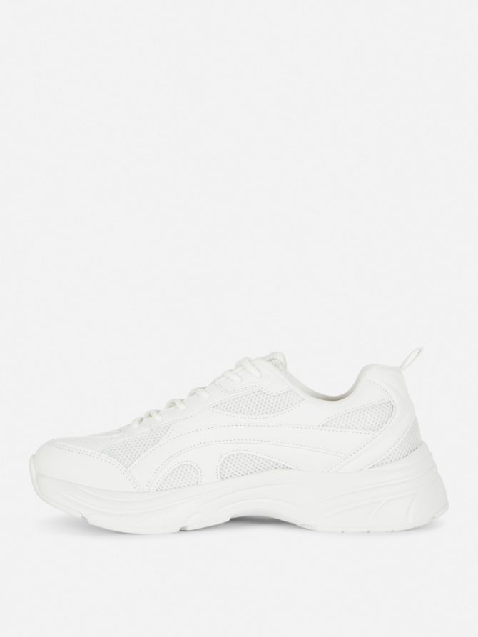 Mesh Panel Sneakers - Image 4