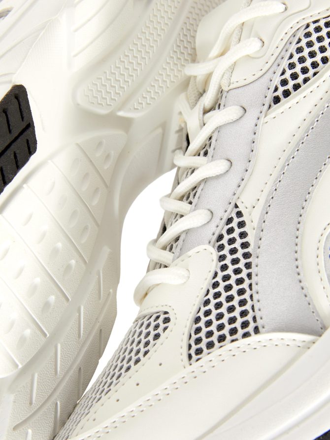 Mesh Panel Sneakers - Image 5