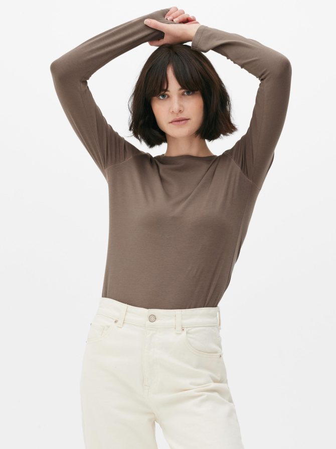 Stretch Long Sleeve T-Shirt - Image 2