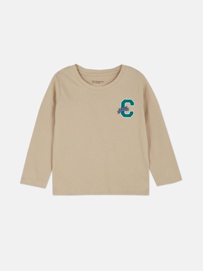 Printed Long Sleeve T-Shirt - Image 3