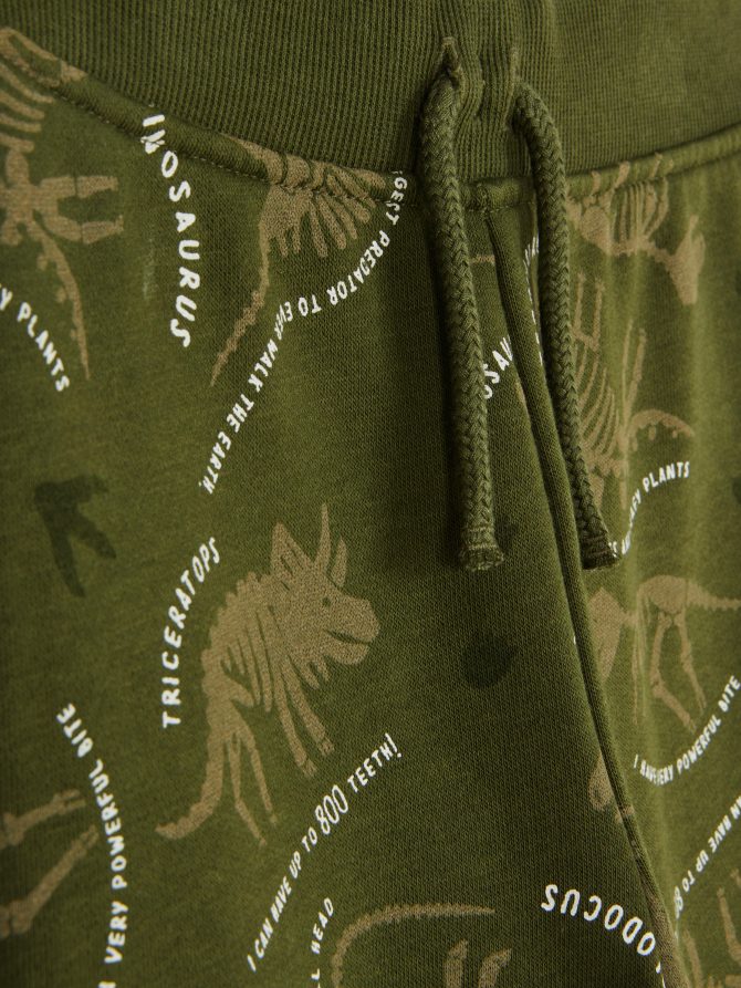Drawstring Cuffed Joggers - Image 3