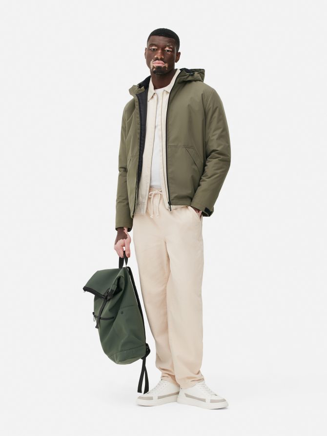 Hooded Bomber Jacket
