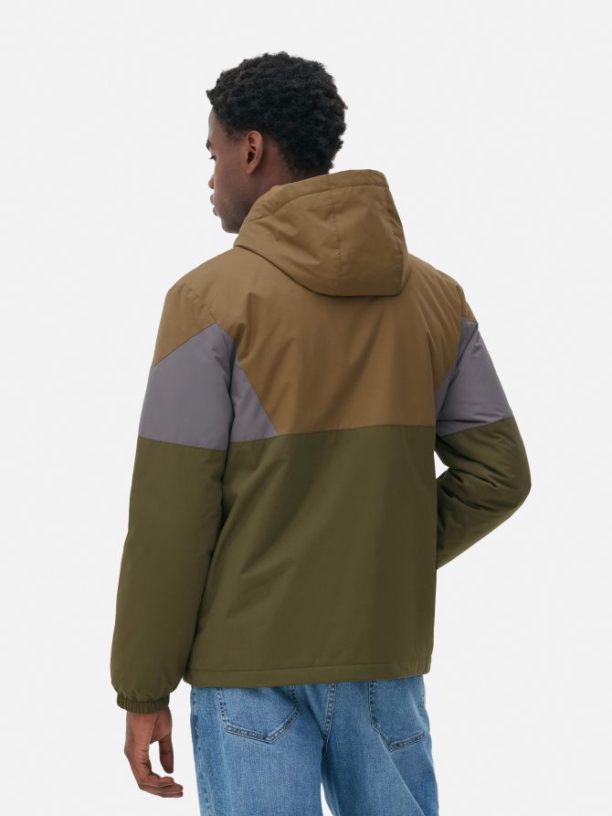 Color Block Hooded Jacket - Image 4