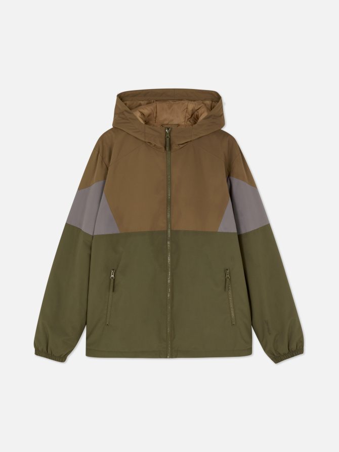 Color Block Hooded Jacket - Image 5